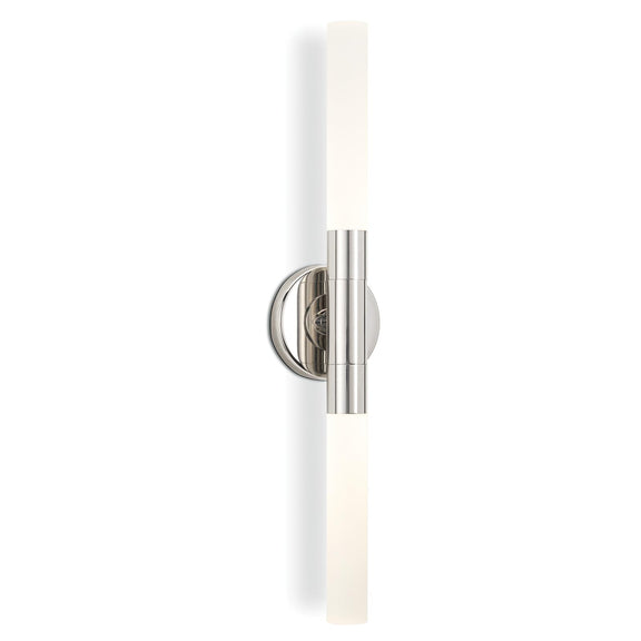 Wick Hilo Sconce - Polished Nickel