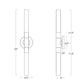 Wick Hilo Sconce - Polished Nickel