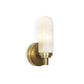 Salon Sconce Single - Natural Brass