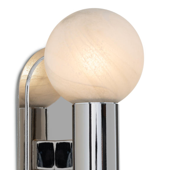 Dion Sconce - Polished Nickel