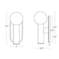 Dion Sconce - Polished Nickel