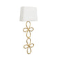Minuet Sconce - Gold Leaf