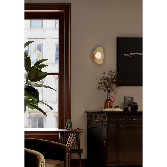 Rhoads Sconce - Natural Brass