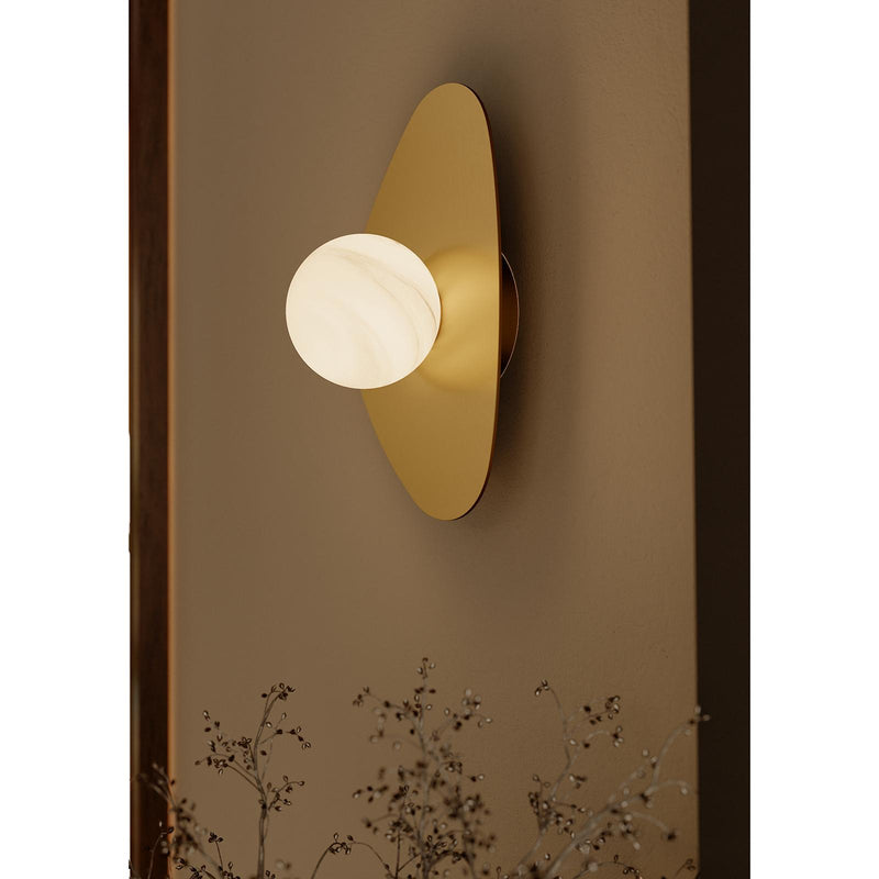 Rhoads Sconce - Natural Brass