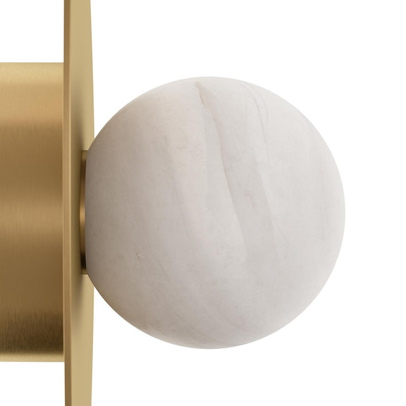 Rhoads Sconce - Natural Brass