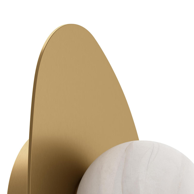 Rhoads Sconce - Natural Brass