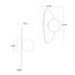 Rhoads Sconce - Natural Brass