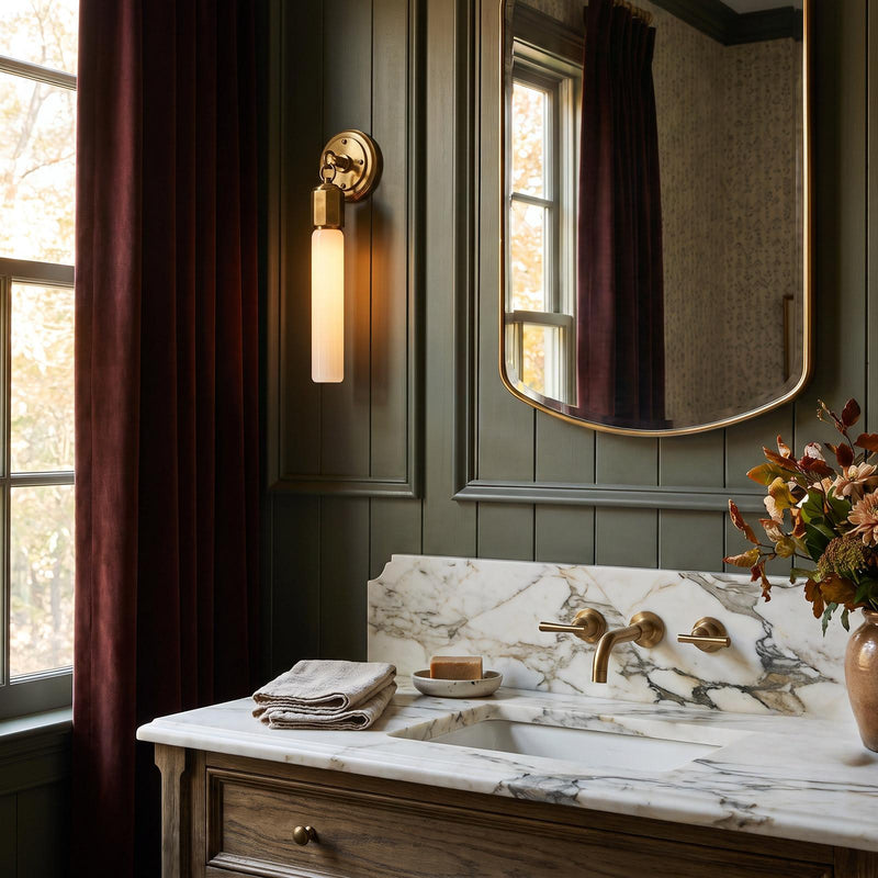 Ellison Sconce Dangle - Antique Brass