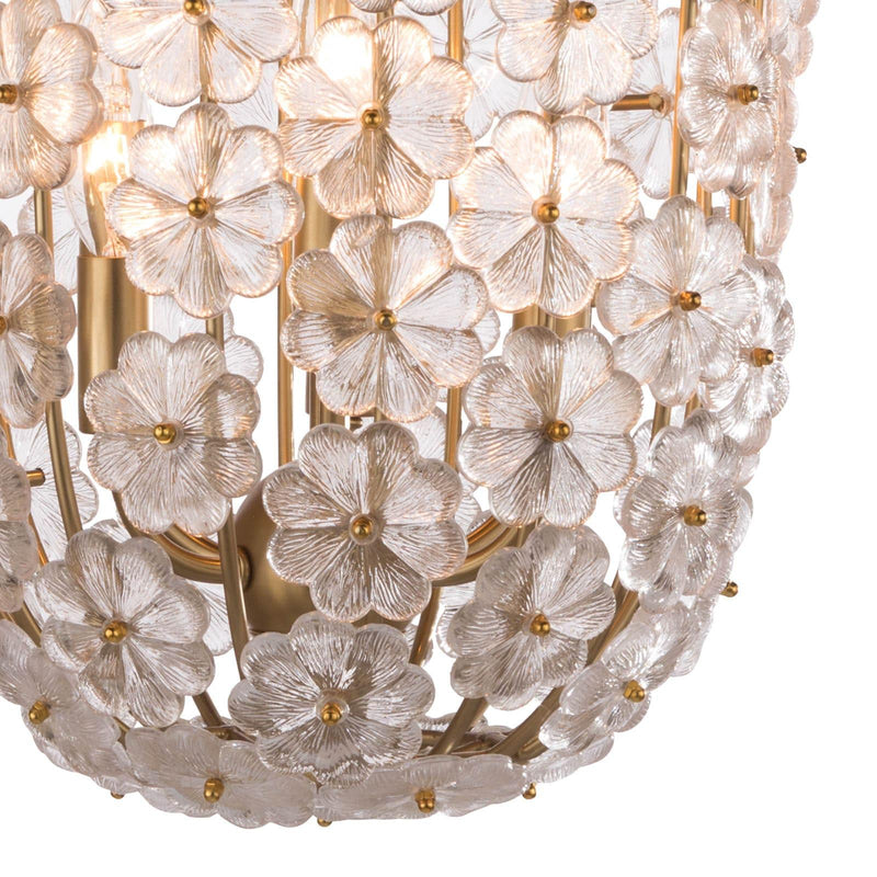 Charlotte Pendant - Natural Brass