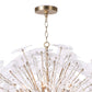 Poppy Glass Chandelier Large