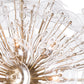 Poppy Glass Chandelier Large