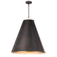 French Maid Chandelier - Black / Large