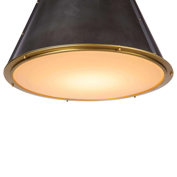 French Maid Chandelier - Black / Large