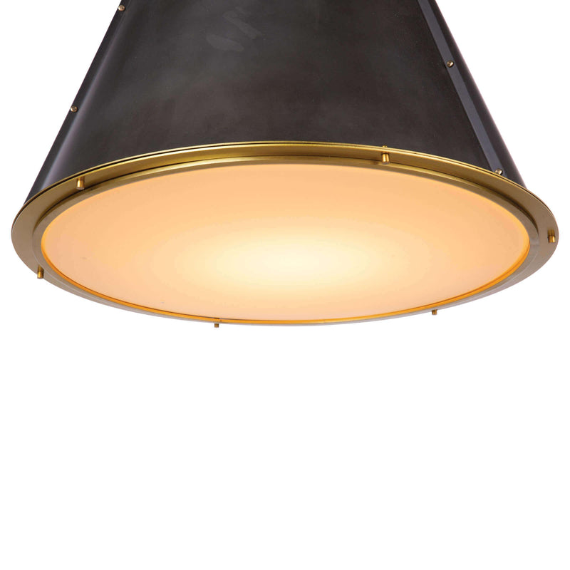 French Maid Chandelier - Black / Large