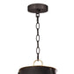 French Maid Chandelier - Black / Large