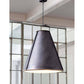 French Maid Chandelier - White & Natural Brass / Large