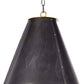 French Maid Chandelier - Blackened Brass Natural Brass / Small