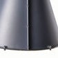 French Maid Chandelier - Blue & Polished Nickel / Small