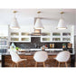 French Maid Chandelier - White / Small