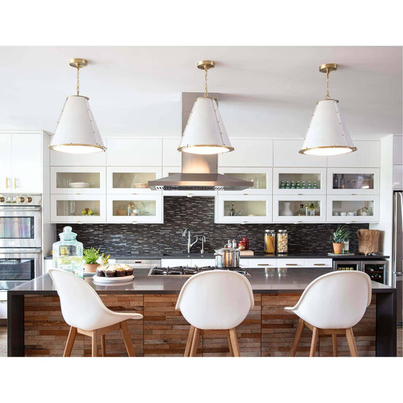 French Maid Chandelier - White / Small