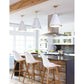 French Maid Chandelier - White / Small