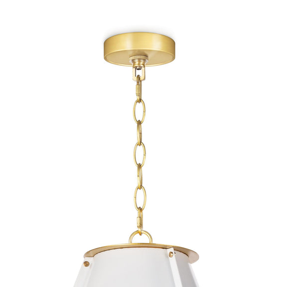 French Maid Chandelier - White / Small