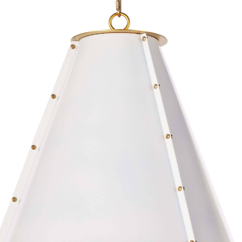 French Maid Chandelier - White / Small