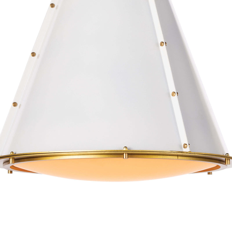 French Maid Chandelier - White / Small