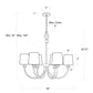 Bimini Chandelier Small