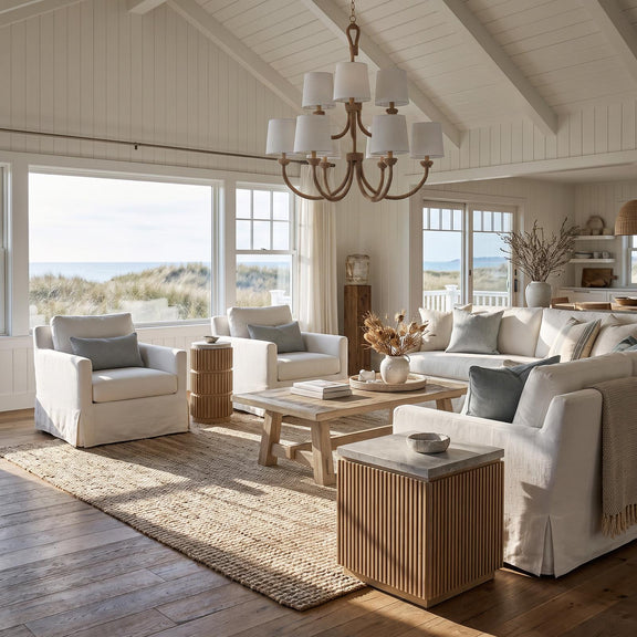 Bimini Chandelier - Natural / Large