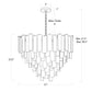 Glacier Chandelier Large