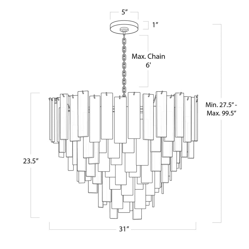 Glacier Chandelier