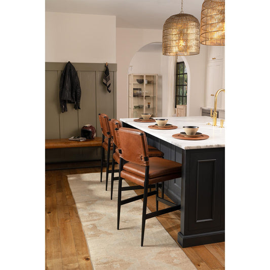 Fresco Metal Pendant - Brass