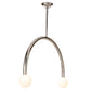 Happy Pendant - Polished Nickel / Large