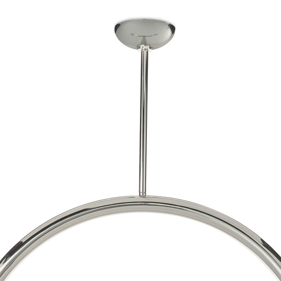 Happy Pendant - Polished Nickel / Large
