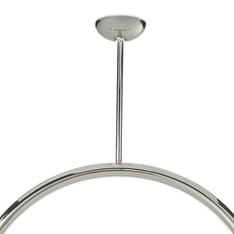 Happy Pendant - Polished Nickel / Large