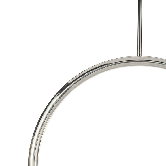 Happy Pendant - Polished Nickel / Large