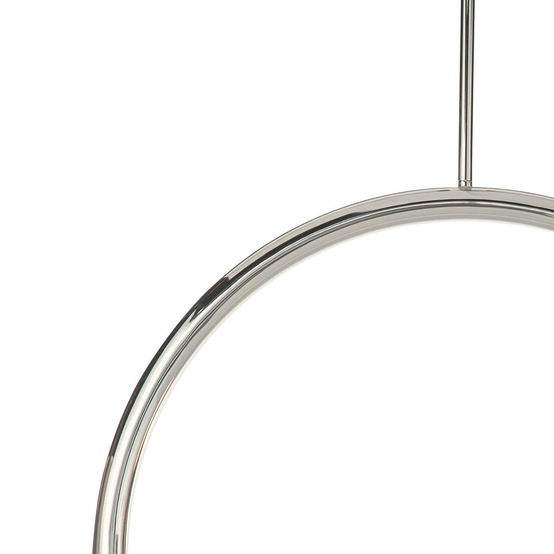 Happy Pendant - Polished Nickel / Large