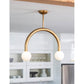 Happy Pendant - Natural Brass / Small