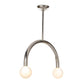 Happy Pendant - Polished Nickel / Small