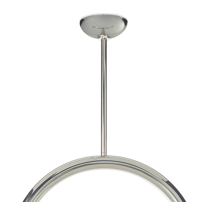 Happy Pendant - Polished Nickel / Small