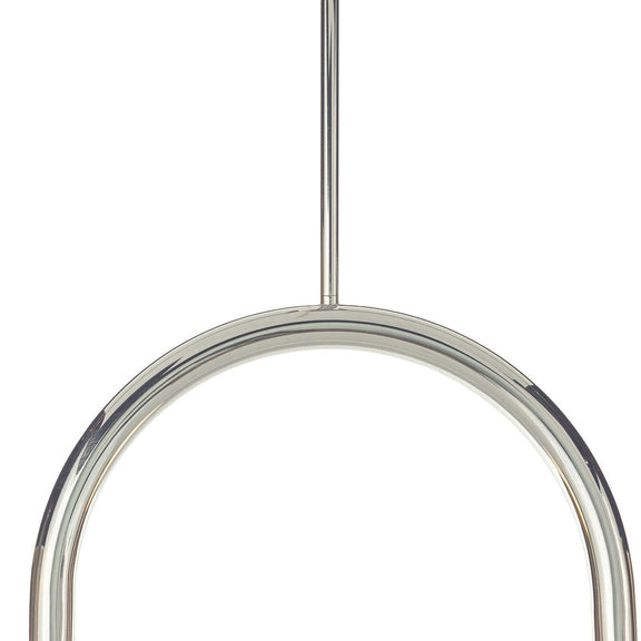 Happy Pendant - Polished Nickel / Small