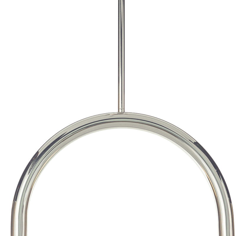 Happy Pendant - Polished Nickel / Small
