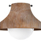Surfside Wood Flush Mount