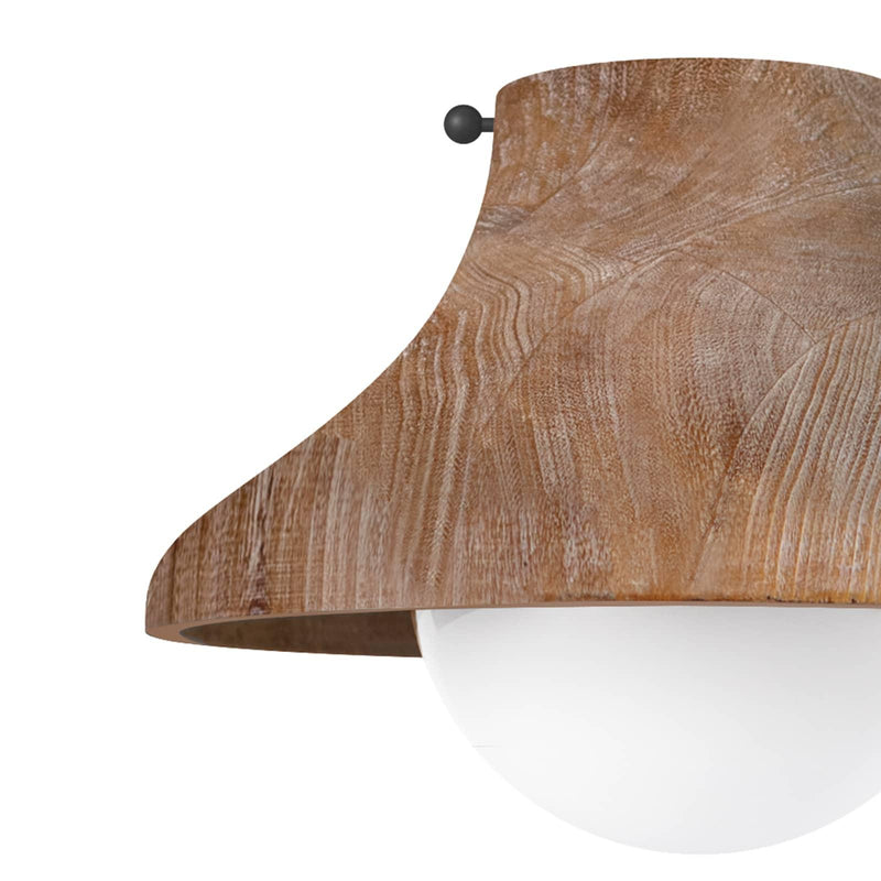 Surfside Wood Flush Mount