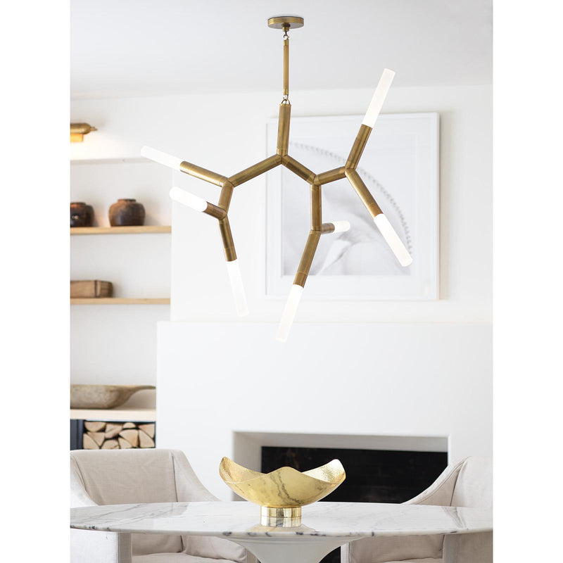 Traveler Chandelier - Natural Brass / Standard