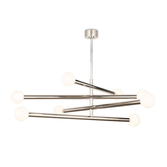 Beaubien Chandelier - Polished Nickel