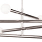 Beaubien Chandelier - Polished Nickel