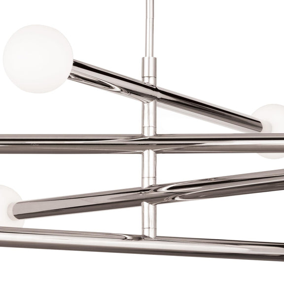 Beaubien Chandelier - Polished Nickel