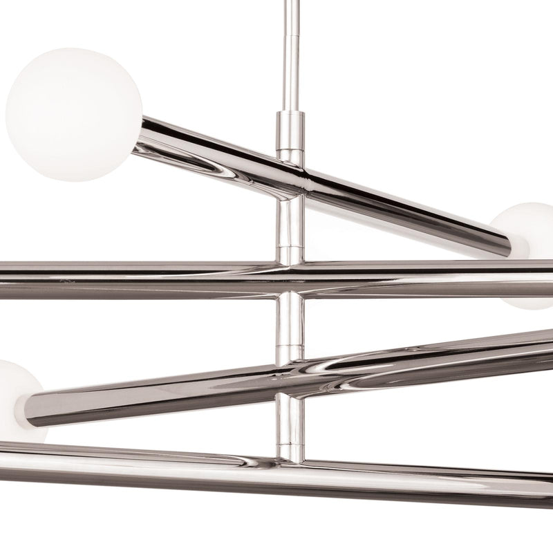 Beaubien Chandelier - Polished Nickel